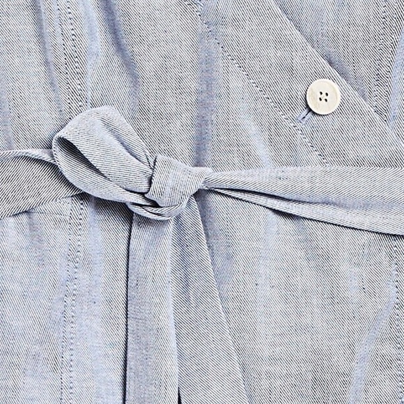 Banana republic linen cotton button mini dress - Picture 5 of 16